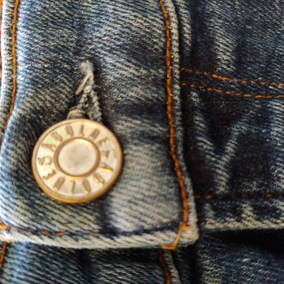 AGOLDE Sophie Distressed High Rise Skinny Crop size 29 - Picture 15 of 15